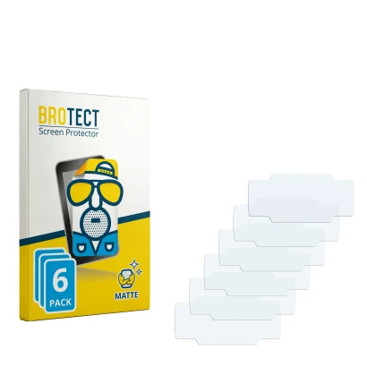 Front side of a product packaging with the brand logo BROTECT. Next to it is the corresponding screen protector.