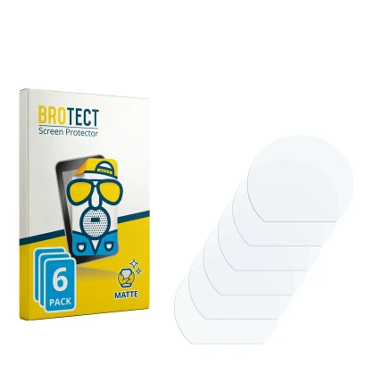 Front side of a product packaging with the brand logo BROTECT. Next to it is the corresponding screen protector.