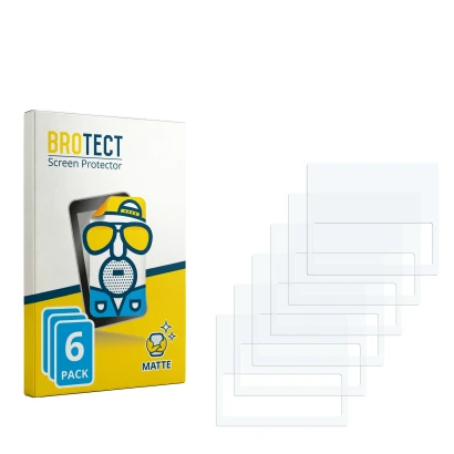 Front side of a product packaging with the brand logo BROTECT. Next to it is the corresponding screen protector.