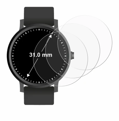 Image of the device Watches (circular, ø: 31 mm) with a wide variety of screen protectors.