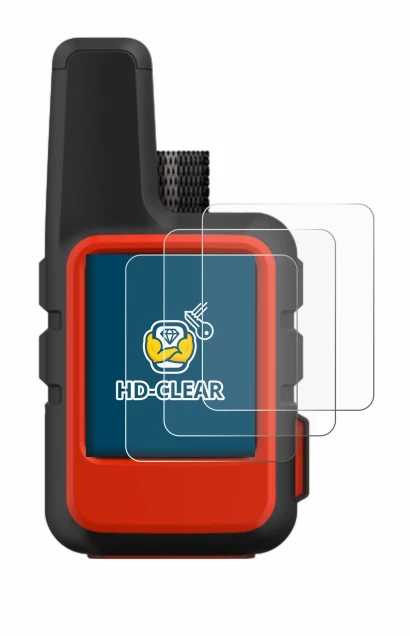 Image of the device Garmin inReach Mini with a wide variety of screen protectors.