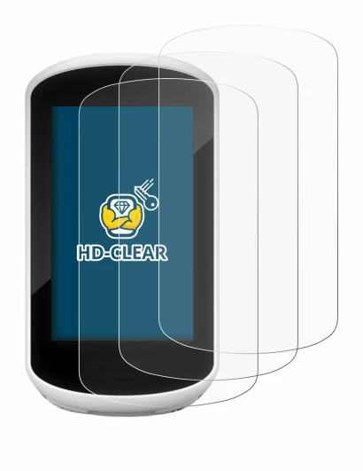 Image of the device Garmin Edge Explore 2018 with a wide variety of screen protectors.