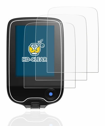 Image of the device Freestyle Libre 2 with a wide variety of screen protectors.