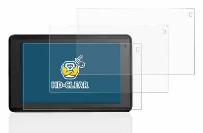 Image of the device Garmin Aera 660 with a wide variety of screen protectors.