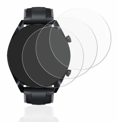 Image of the device Huawei Watch GT 2 (46 mm) with a wide variety of screen protectors.