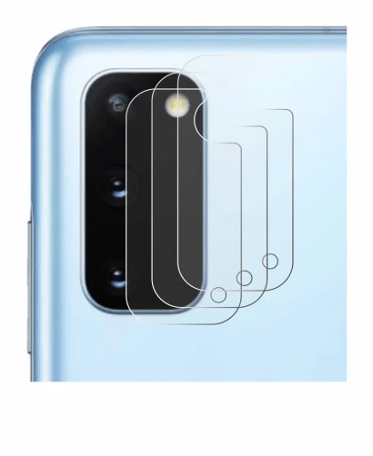 Image of the device Samsung Galaxy S20 (ONLY Camera Lens) with a wide variety of screen protectors.