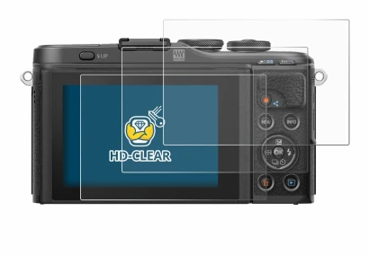 Image of the device Olympus PEN E-PL10 with a wide variety of screen protectors.