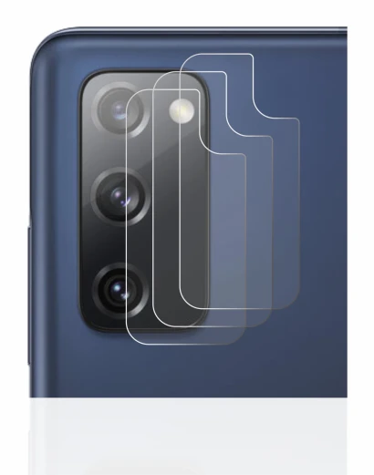 Image of the device Samsung Galaxy S20 FE (ONLY Camera Lens) with a wide variety of screen protectors.