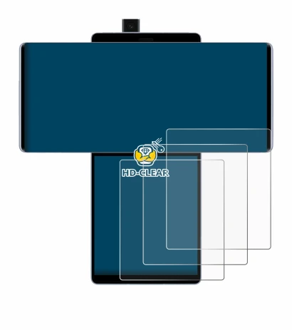Image of the device LG Wing (Back display) with a wide variety of screen protectors.