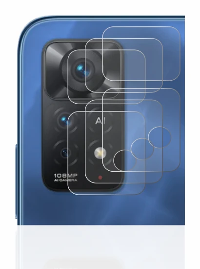 Image of the device Xiaomi Redmi Note 11 Pro 5G (ONLY Camera Lens) with a wide variety of screen protectors.