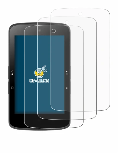 Image of the device Bryton Rider S800 with a wide variety of screen protectors.