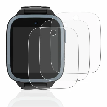 Image of the device Xplora XGO3 (1st Gen.) with a wide variety of screen protectors.