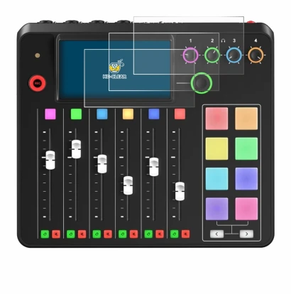 Image of the device Rode Rodecaster Pro II with a wide variety of screen protectors.