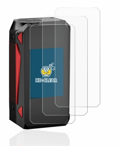 Image of the device Smok G-Priv 4 with a wide variety of screen protectors.