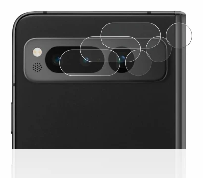 Image of the device Google Pixel Fold (ONLY Camera Lens) with a wide variety of screen protectors.