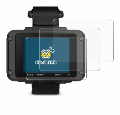 Image of the device Garmin Foretrex 801 with a wide variety of screen protectors.