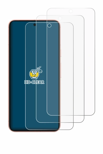 Image of the device Google Pixel 8 (case-friendly) with a wide variety of screen protectors.