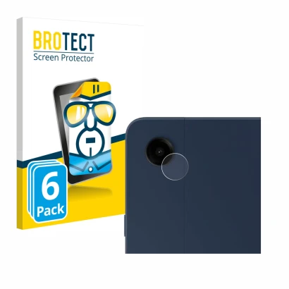 Front side of a product packaging with the brand logo BROTECT. Next to it is the device Samsung Galaxy Tab A9 Plus 5G (ONLY Ca