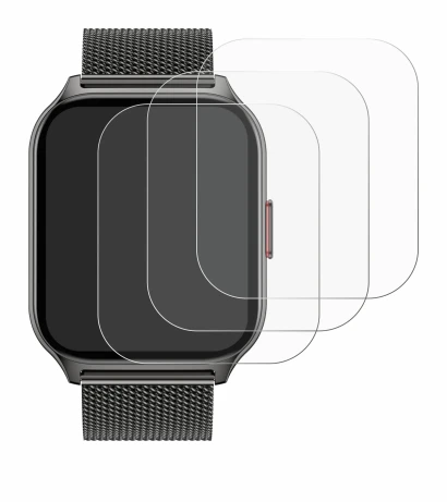 Image of the device Popglory P95 2" with a wide variety of screen protectors.
