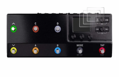 Image of the device Line 6 hx stomp XL with a wide variety of screen protectors.