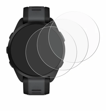 Image of the device Garmin Forerunner 165 with a wide variety of screen protectors.