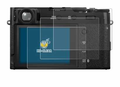 Image of the device Fujifilm X100VI with a wide variety of screen protectors.