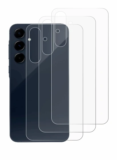 Image of the device Samsung Galaxy A35 5G (Back) with a wide variety of screen protectors.