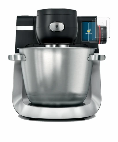 Image of the device Bosch MUM Serie 6 with a wide variety of screen protectors.