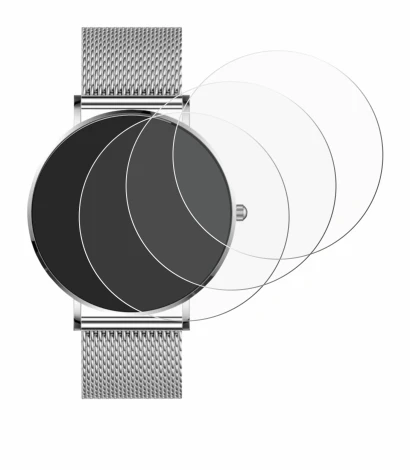 Image of the device Watcho Ultra Pro with a wide variety of screen protectors.