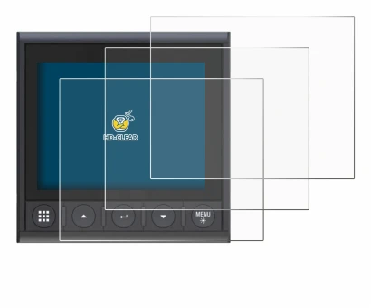 Image of the device B&G Triton 2 with a wide variety of screen protectors.
