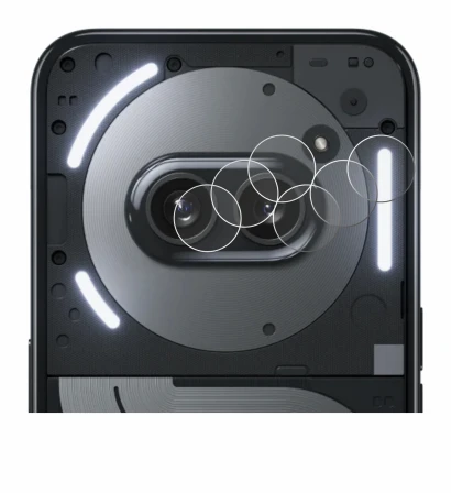 Image of the device Nothing Phone (2a) Plus (ONLY Camera Lens) with a wide variety of screen protectors.