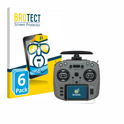 Front side of a product packaging with the brand logo BROTECT. Next to it is the device Jumper T15 shown with the correspondin