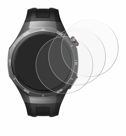 Image of the device Huawei Watch GT 5 Pro (46 mm) with a wide variety of screen protectors.
