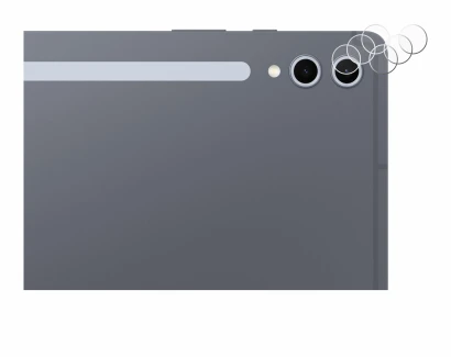 Image of the device Samsung Galaxy Tab S10 Ultra WiFi (ONLY Camera Lens) with a wide variety of screen protectors.