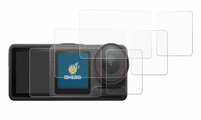 Image of the device DJI Osmo Action 5 Pro (case-friendly) with a wide variety of screen protectors.