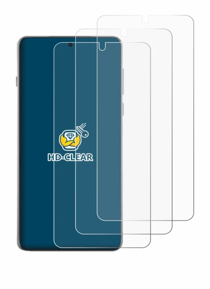 Image of the device Oppo Find X8 Pro with a wide variety of screen protectors.
