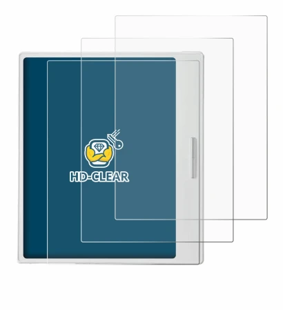 Image of the device Boox Go Color 7 White Edition with a wide variety of screen protectors.