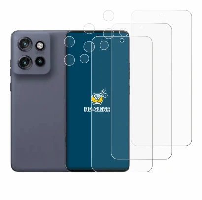 Image of the device Motorola Edge 50 Neo (Front+Camera) with a wide variety of screen protectors.