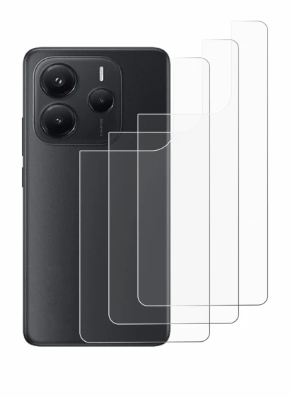 Image of the device Xiaomi Redmi Note 14 (Back) with a wide variety of screen protectors.