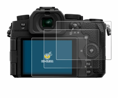 Image of the device Panasonic Lumix DC-G97 with a wide variety of screen protectors.