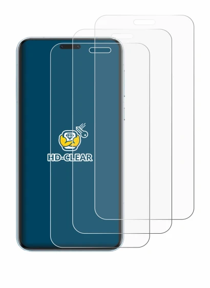 Image of the device Honor Magic 7 RSR with a wide variety of screen protectors.