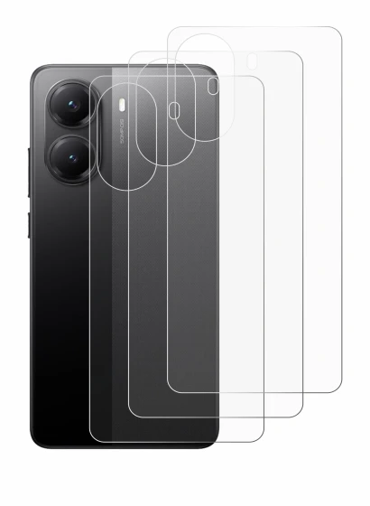 Image of the device Xiaomi Poco X7 Pro (Back) with a wide variety of screen protectors.