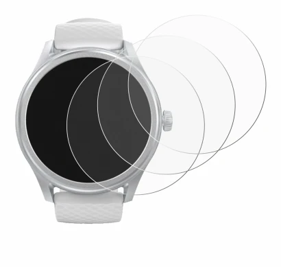 Image of the device Hama Smartwatch 5010 with a wide variety of screen protectors.