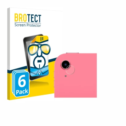 Front side of a product packaging with the brand logo BROTECT. Next to it is the device Apple iPad A16 11" WiFi 2025 (ONLY Cam