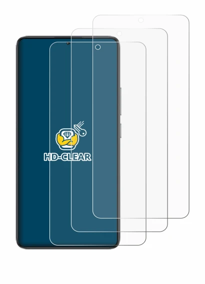 Image of the device Xiaomi Poco F7 Ultra with a wide variety of screen protectors.