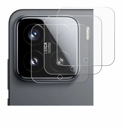 Image of the device Xiaomi 15 (ONLY Camera Lens) with a wide variety of screen protectors.