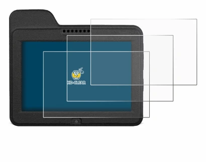 Image of the device Naviter Omni with a wide variety of screen protectors.
