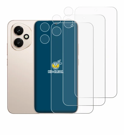 Image of the device Honor 400 (Front+Camera) with a wide variety of screen protectors.