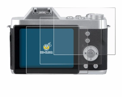 Image of the device Rollei Powerflex 10x Retro with a wide variety of screen protectors.