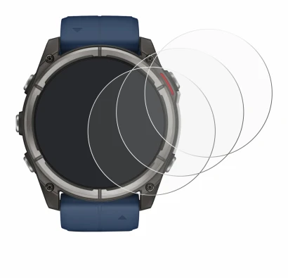 Image of the device Garmin quatix 8 (51 mm) with a wide variety of screen protectors.